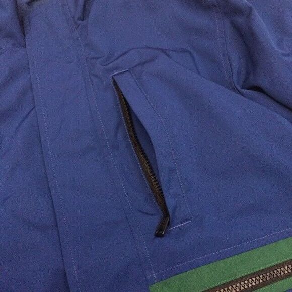 Levi Strauss & Co - Size Small - Colorblocked Blue & Green Winter Jacket - Picture 5 of 12